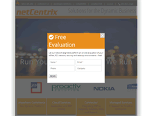 Tablet Screenshot of netcentrixllc.com